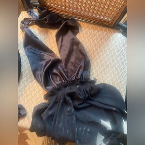 Victoria's Secret Babydoll halter with side-tie satin panty